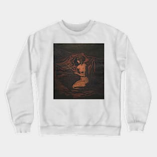 Embers Glow (ca. 1890–1897) by Theodore Roussel Crewneck Sweatshirt